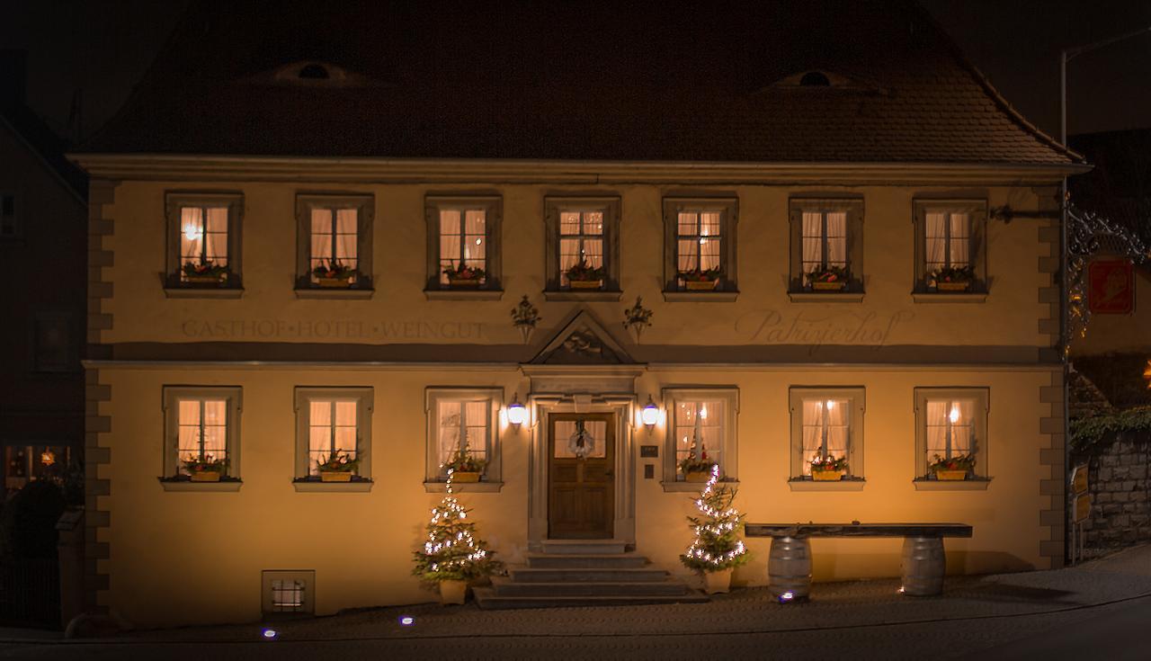 Der Patrizierhof - Weingut Gasthof Hotel - Familie Grebner Grosslangheim Eksteriør billede